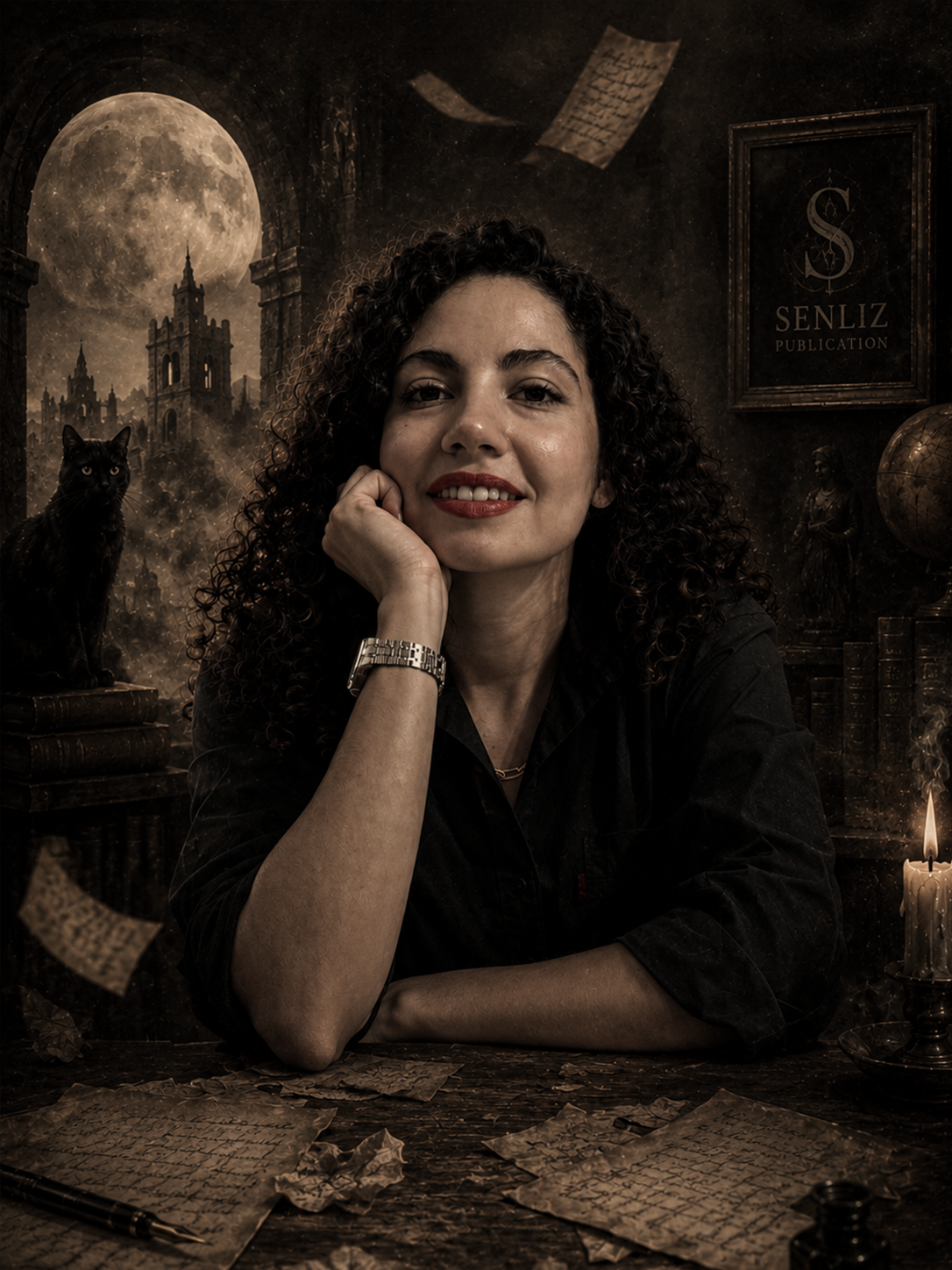 Fatima Abdolhamid, Founder and Editorial Director of Senliz Publication